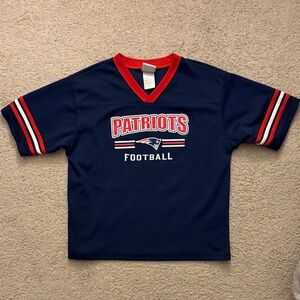 Vintage NFL New England Patriots Football Short Sleeve Tee Women’s Size Large